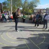 Thank you Courtney – Volunteer who helped start Toronto City of Labyrinths janeswalk today! WorldLabyrinthDay
