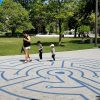 Grange Park Labyrinth – Downtown Toronto – 1 – instagram com p B0y3Ij9hAb7