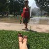 Wading Pool Labyrinth – Eglinton Park – Toronto – 3 – instagram com p B0yzmEFgbh3