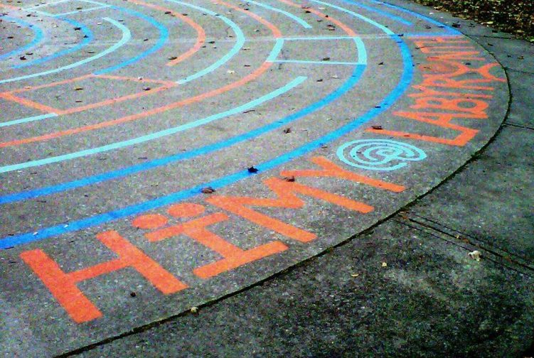 “In different parts of Toronto, a local Artist/Labyrinth Enthusiast has been given permission to 