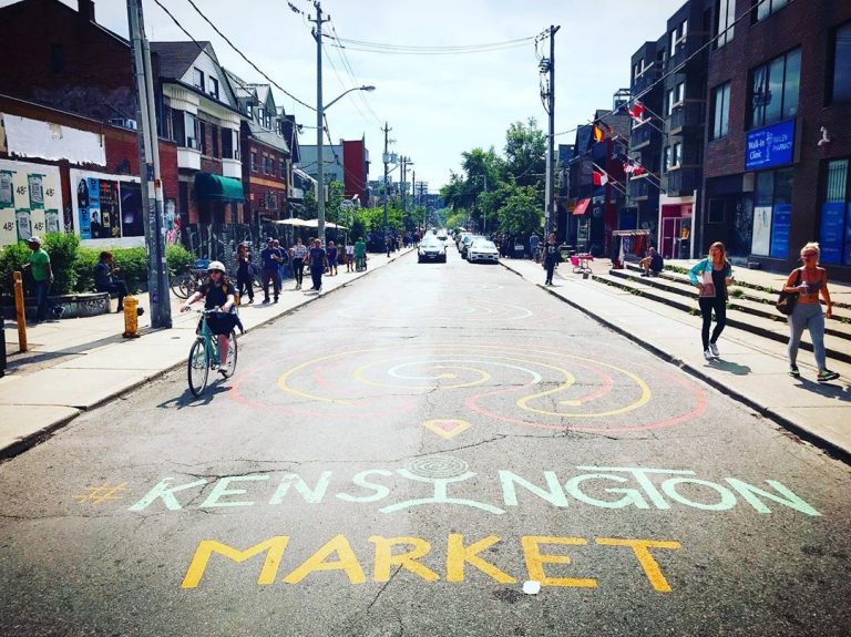 Labarynths Looking South – Labyrinths – Augusta Avenue – Kensington Market ...